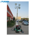 Telescopic Generator Mobile Light Tower For Outdoor